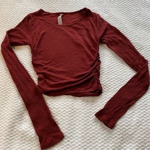 *SOLD* Alo Yoga Long Sleeve Crop Top
